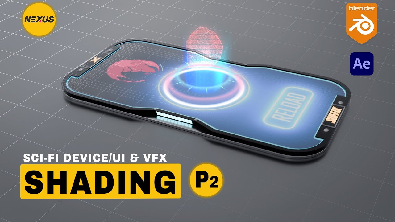 Advanced Shading & Lighting | Sci-Fi Device Series (Part 2)