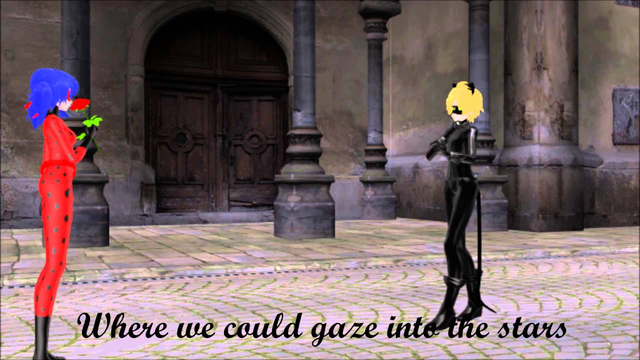 MMD x Ladybug - Ladybug and Chat Noir moment