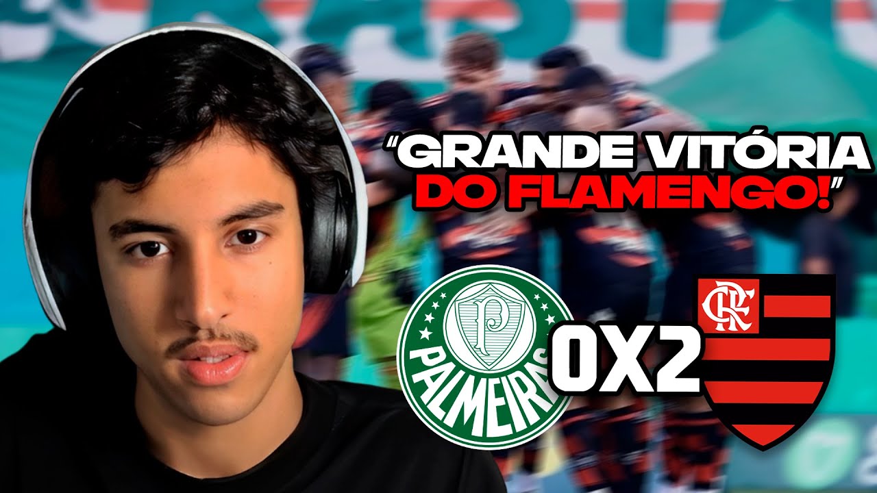 RENATO REAGE: PALMEIRAS 0 X 2 FLAMENGO | MELHORES MOMENTOS | 10ª RODADA BRASILEIRÃO 2025 | ge.globo