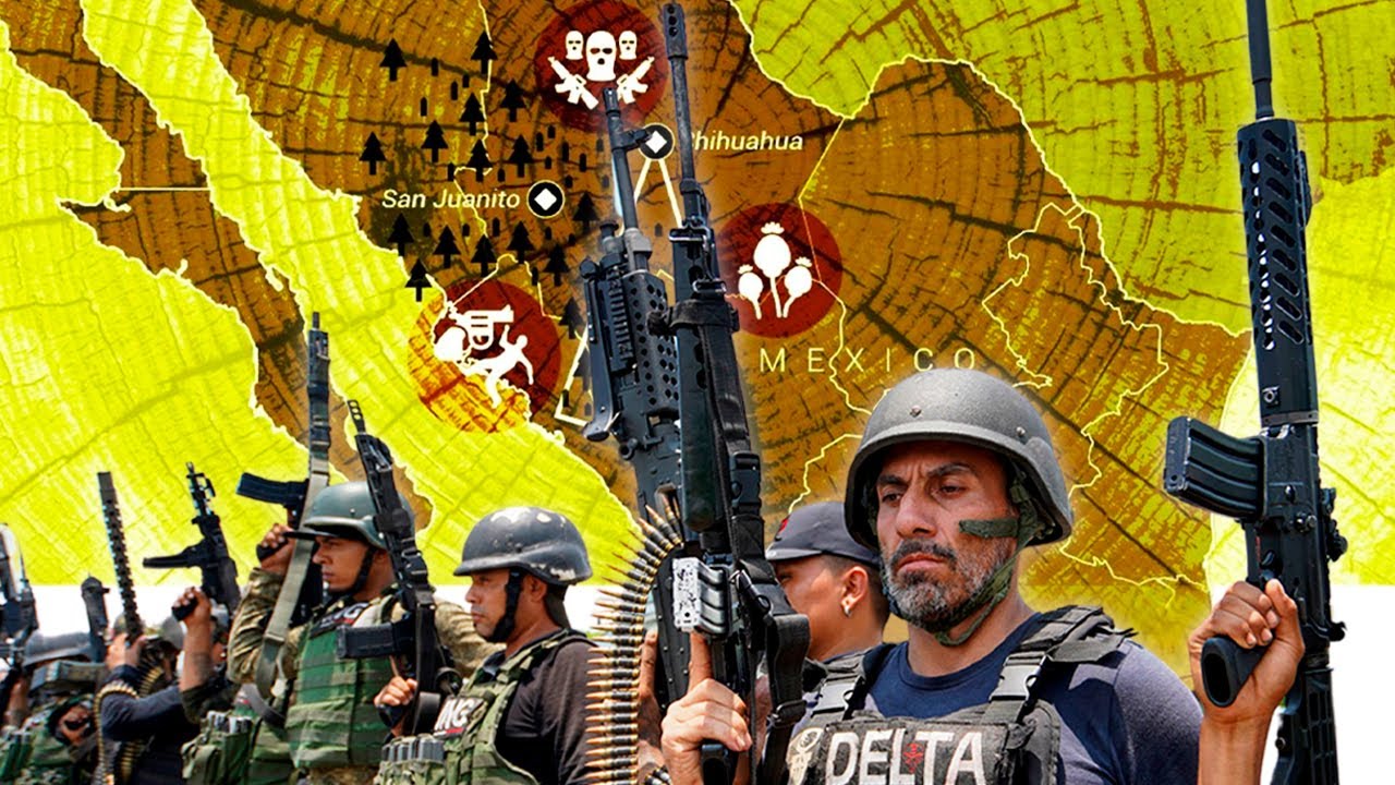 🇲🇽 How much TERRITORY do MEXICAN CARTELS control? ❌