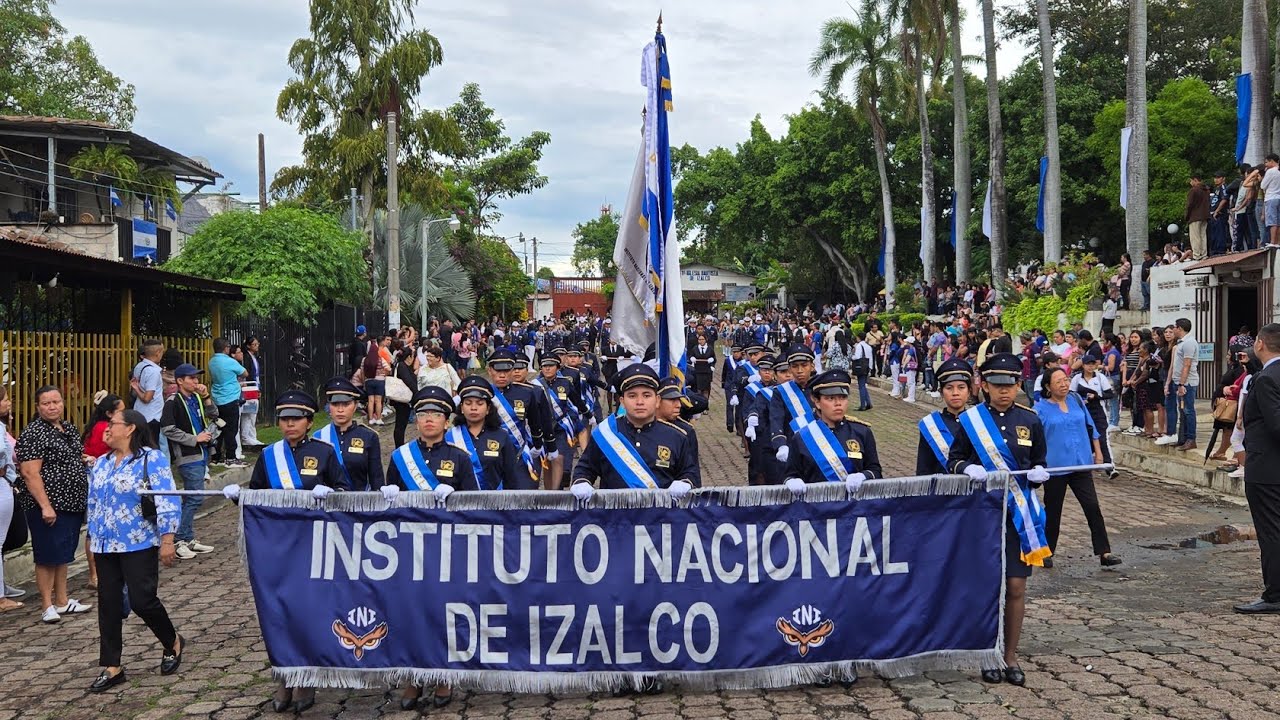Instituto Nacional de Izalco 🇸🇻 | Desfile 15 de Septiembre 