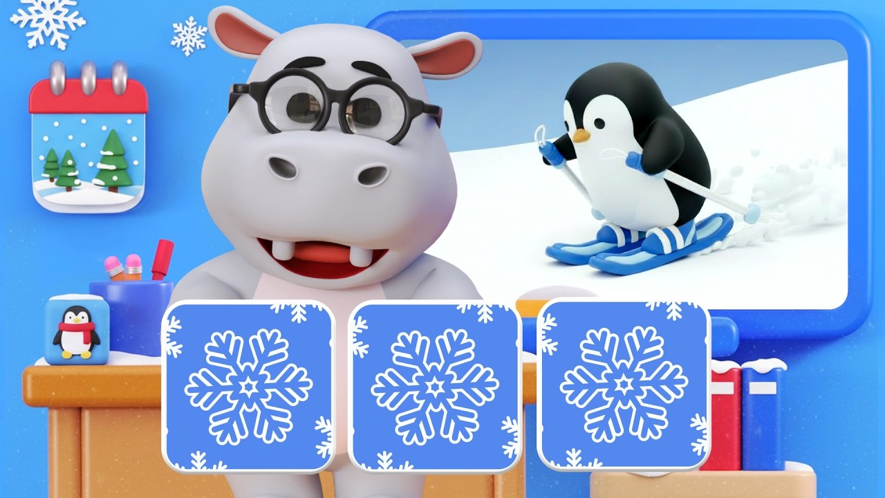 Devine le mot de Prof Hippo❄️ VACANCES D'HIVER