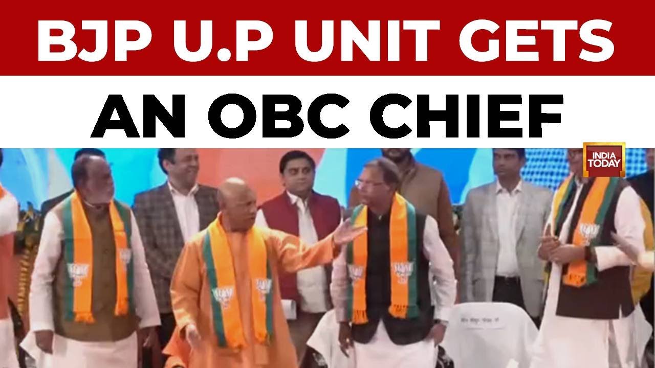 Union Minister Pankaj Choudhury Appointed New UP BJP President in Major OBC Outreach | India Today