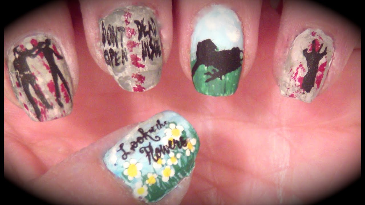 Fandom Friday: The Walking Dead Inspired Nail Art
