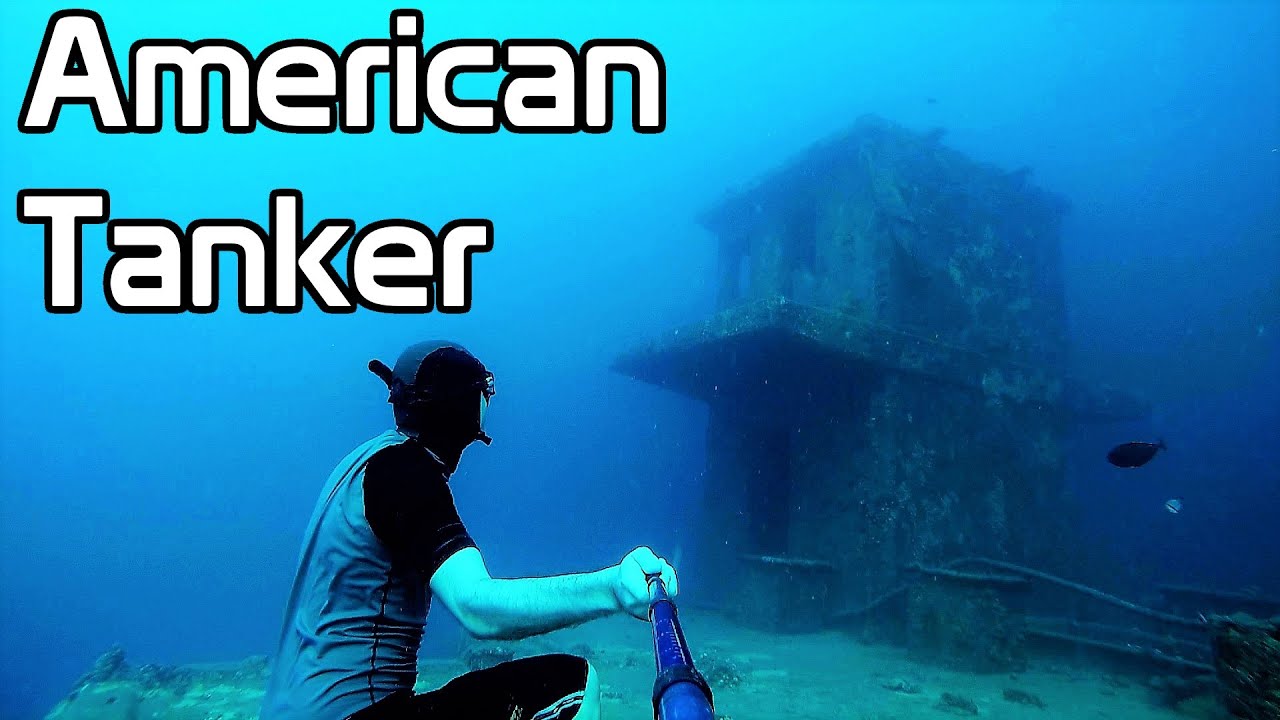 American Tanker Wreck | Freediving Guam