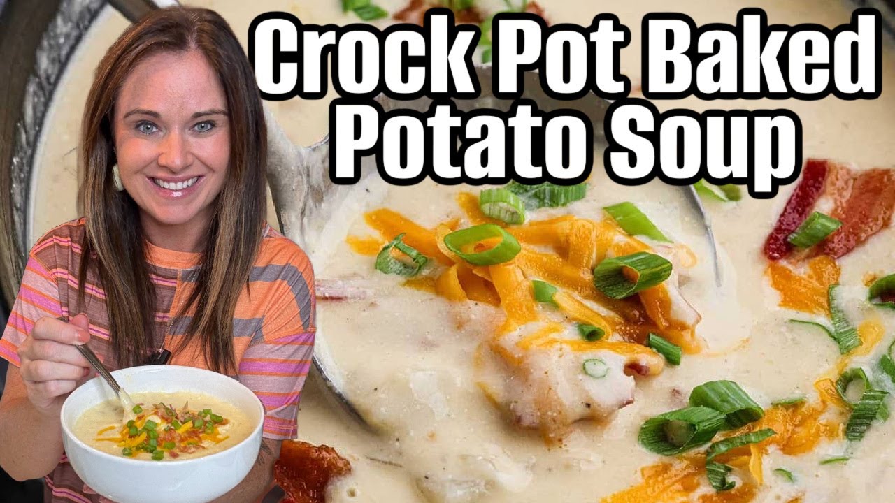 Best Slow Cooker Baked Potato Soup (Family Favorite)
