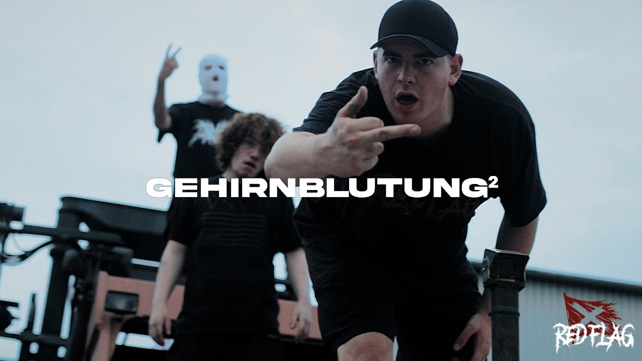 XZ, JEYSTONE & FLASHUS CHRISTUS - GEHIRNBLUTUNG² (Official Music Video) prod. by Me$$age