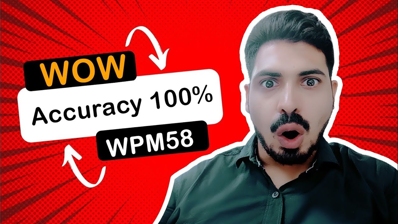English Full Speed typing How I learned to increase||58 WPM||