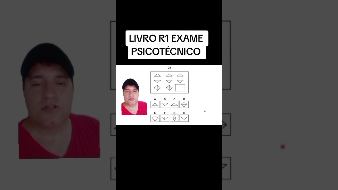 LIVRO R1 EXAME PSICOTECNICO