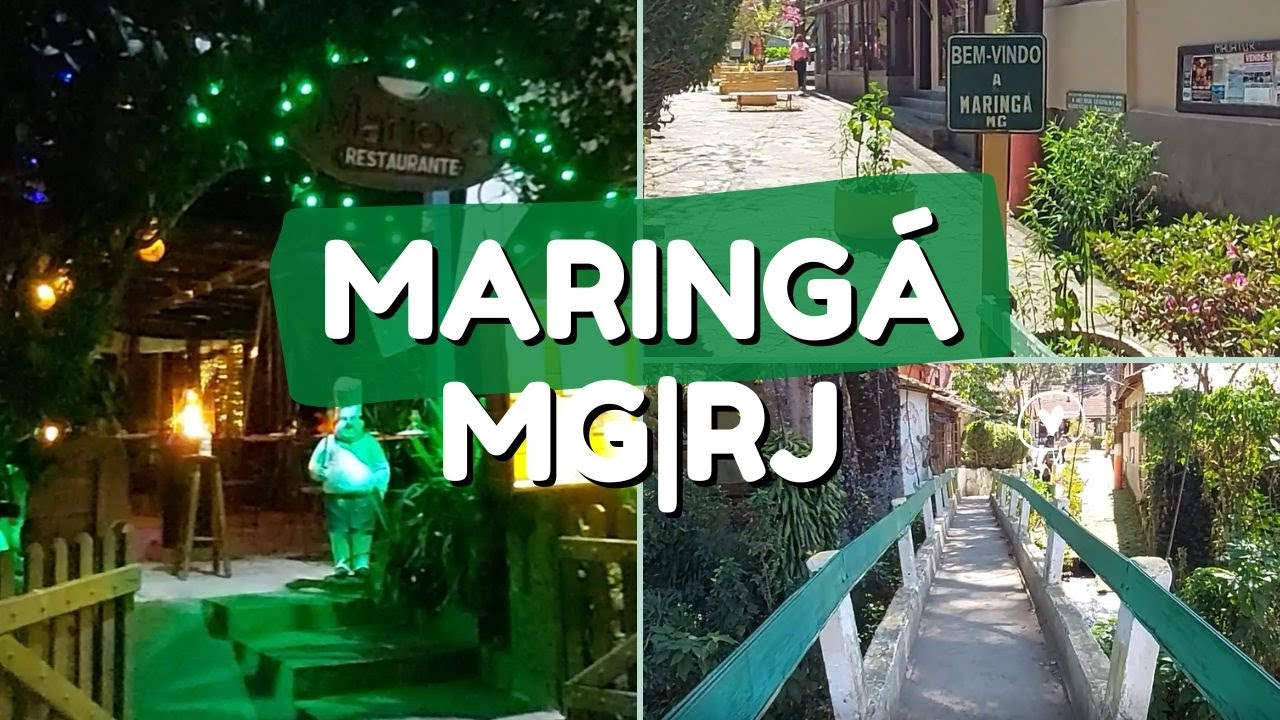 VILA DE MARINGÁ - Localizada em DOIS ESTADOS (RJ e MG) e Separada Por Uma Ponte em Visconde de Mauá