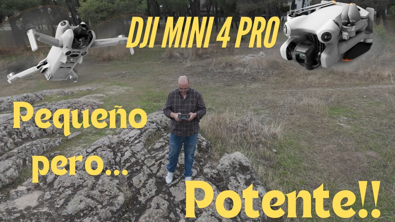 DJI Mini 4 Pro Drone pequeño con grandes posibilidades!!!!