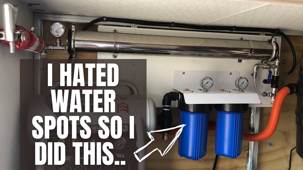 Stop fighting hard water spots!! Why this system is a total game changer.