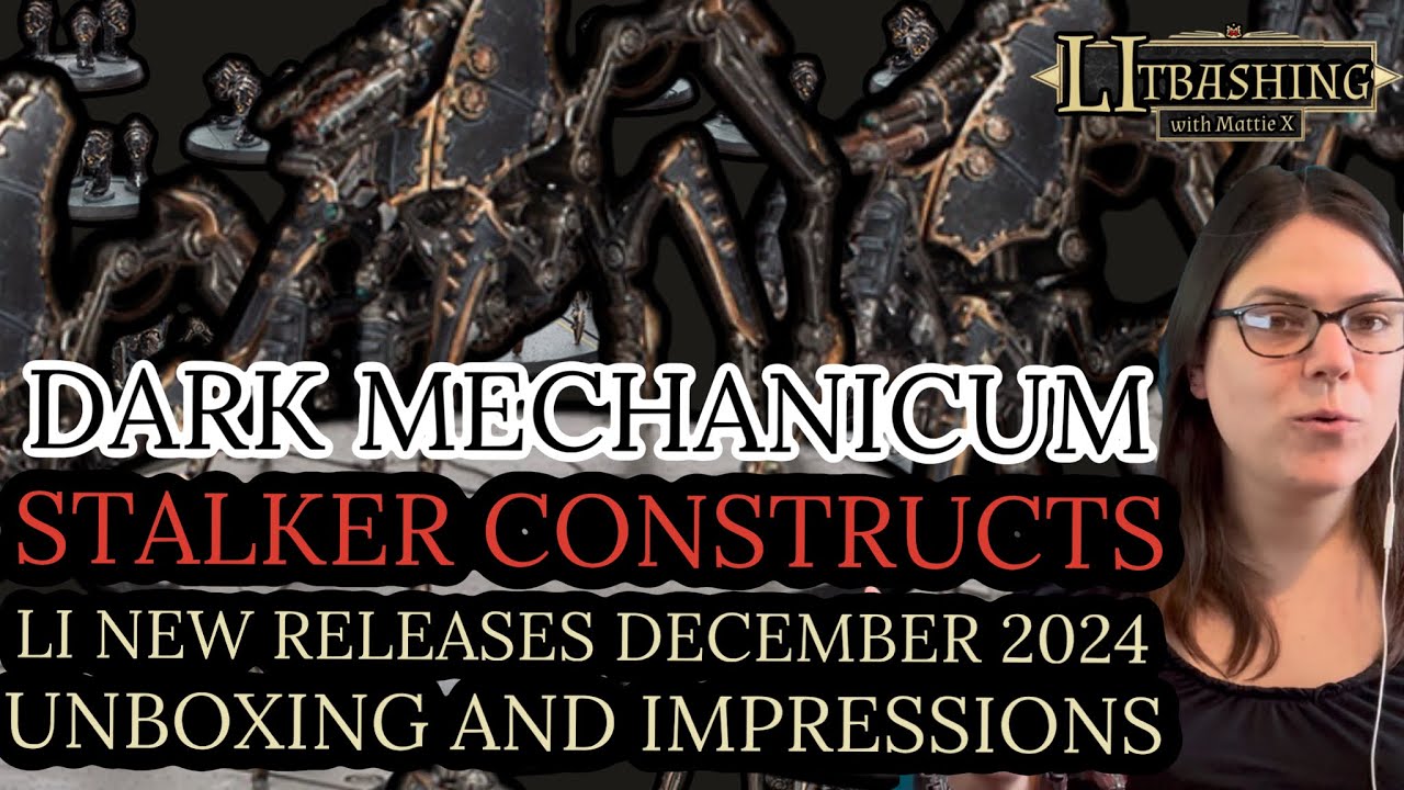 Dark Mechanicum New Releases December 2024 - Legions Imperialis Unboxing and Impressions