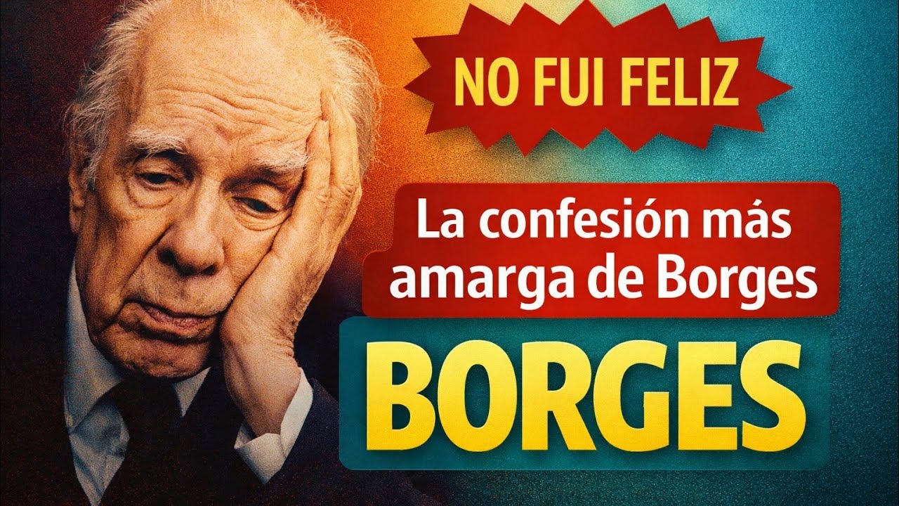 FUE REAL. Borges confiesa lo que pocos saben.