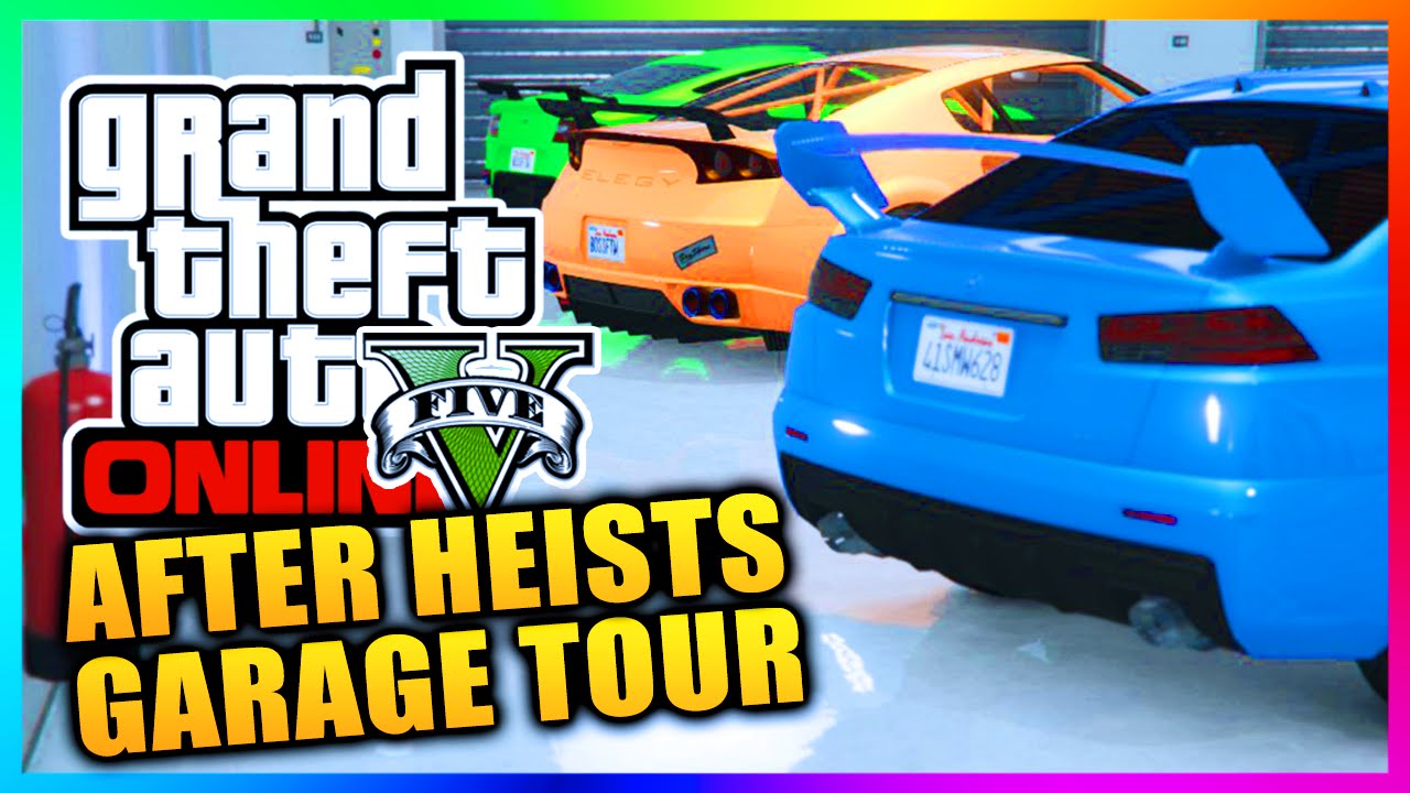 GTA 5 Online 'After Heists' Garage Tour! NEW Cars & Rare Vehicles In GTA Online! (GTA V)