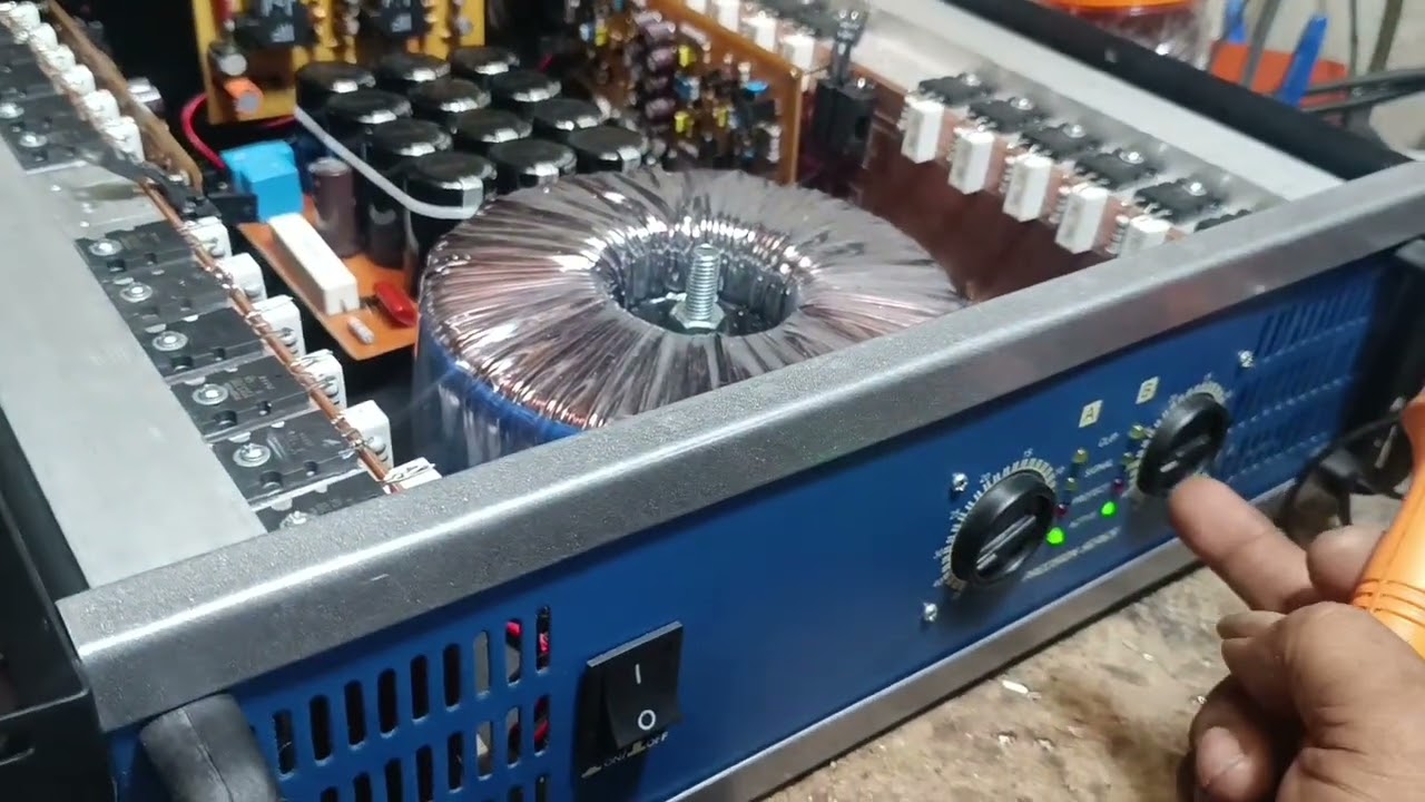 Power rakitan boros tegangan. Sofstr bermasalah NCB langsung ngetrip.