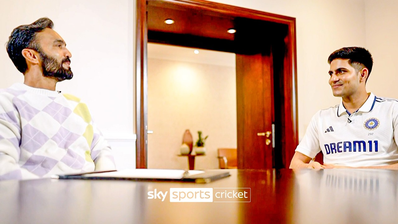 EXCLUSIVE INTERVIEW! Shubman Gill looks ahead to first series as India Test captain 🇮🇳
