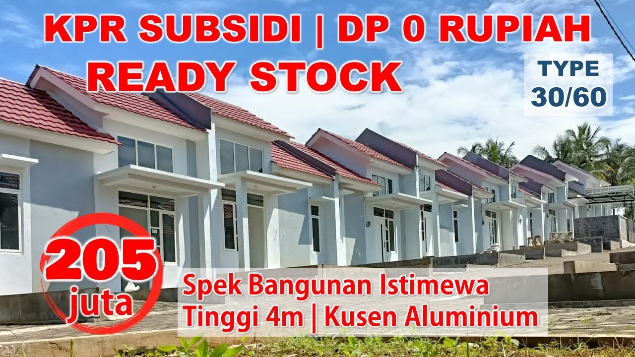 RUMAH SUBSIDI MALANG - READY STOCK, PROMO DP SUKA SUKA