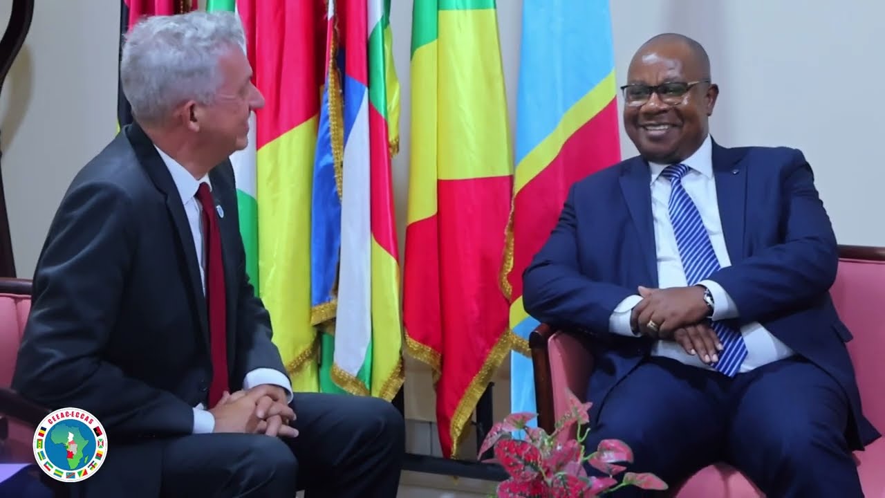 CEEAC WEB TV: Lettres d'introduction de l'Ambassadeur de la République Fédérale d'Allemagne.