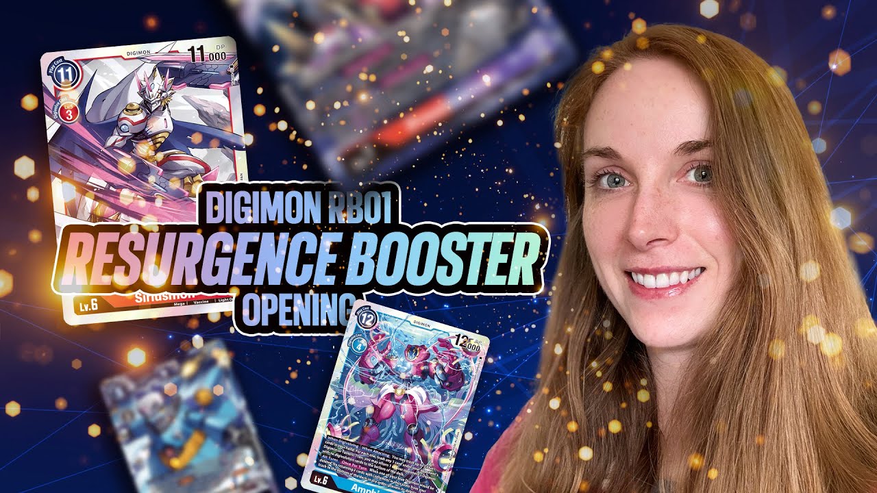 Digimon TCG Resurgence Booster RB01 Opening!