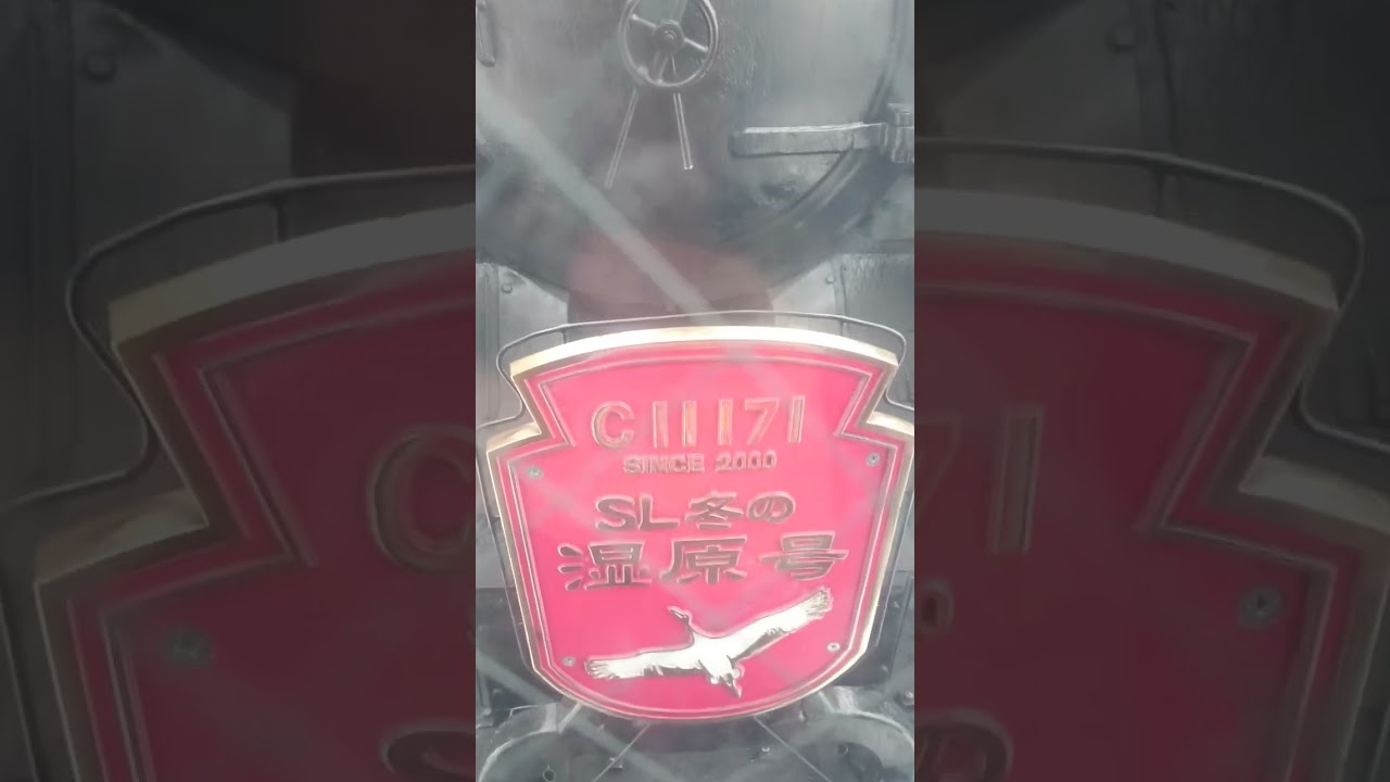 スハフ14 507車内からC11 171を眺める