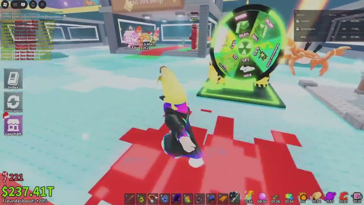 EPISCHER Admin Abuse an Silvester – Steal a Brainrot Madness! 🕹️💣🎉