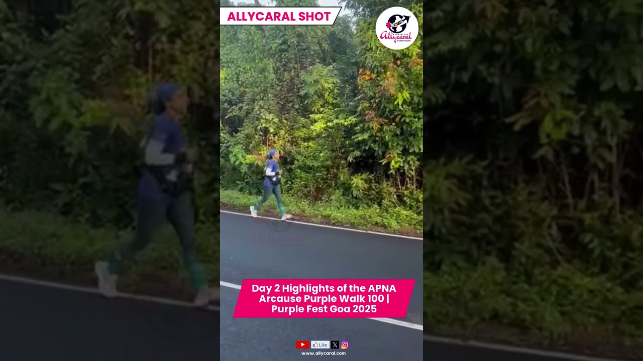 Day 2 Highlights of the APNA Arcause Purple Walk 100 | Purple Fest Goa 2025
