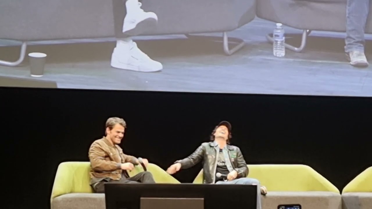 Paul Wesley & Ian Sommerholder panel at Comic Con Liverpool 02/04/23
