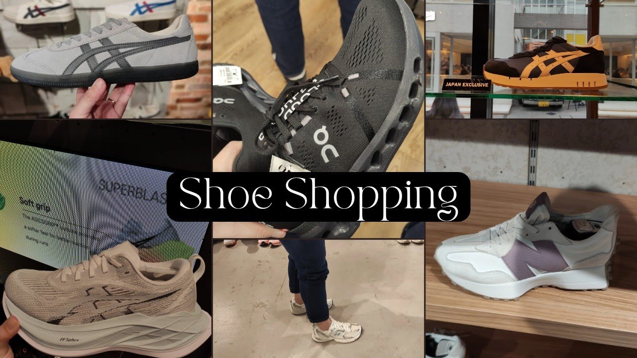 Shoe Shopping in Harajuku / Asics + New Balance + On (Cloud) + Hoka + New Onitsuka Styles