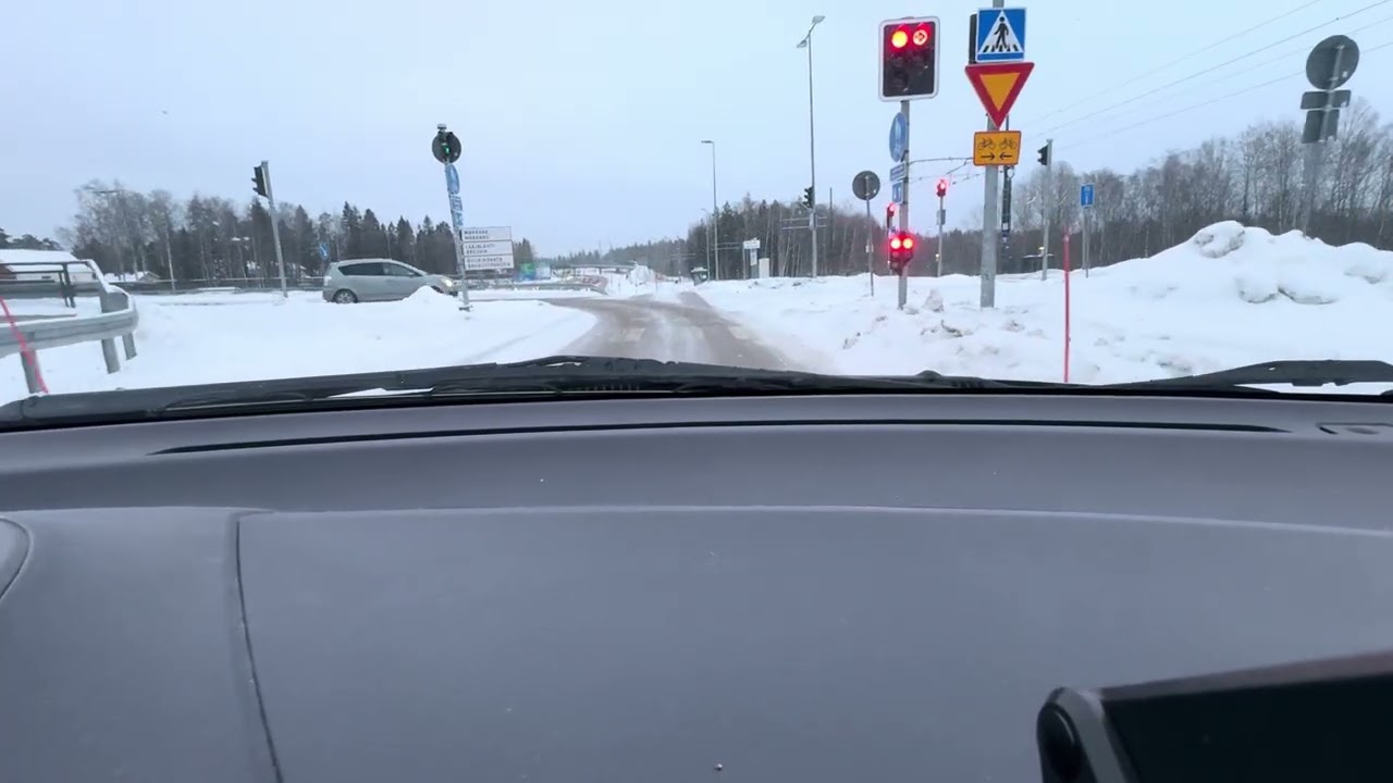 Finland Winter Driving 