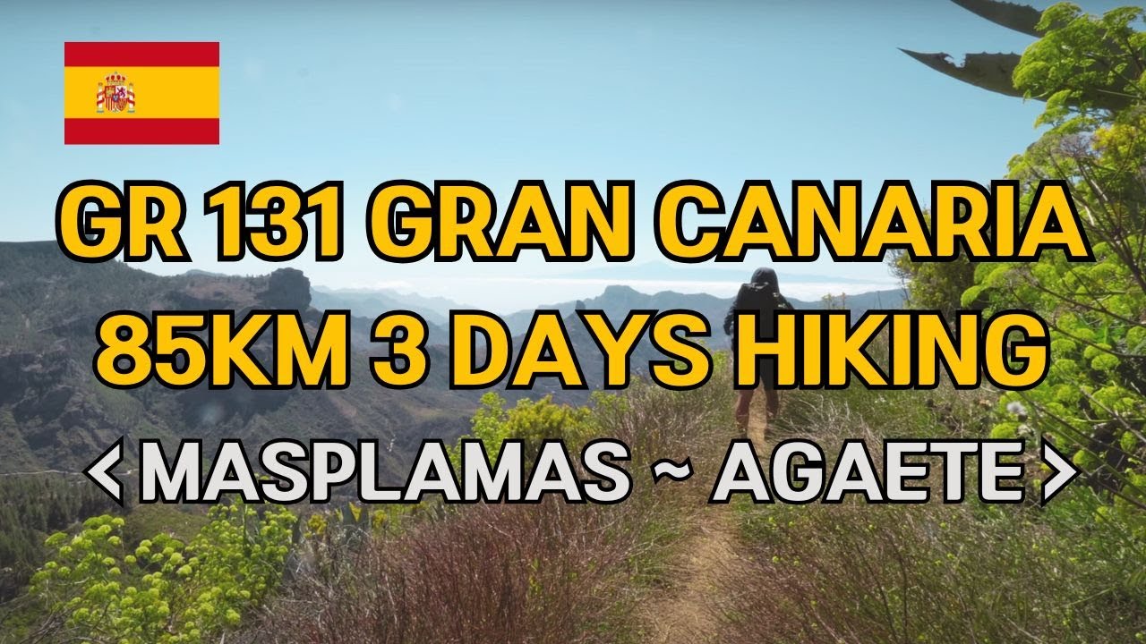 GR131-Gran Canaria 85Km 3days hiking - Maspalomas, Ayagaures, Tunte, Tejeda, Artenara, Agaete