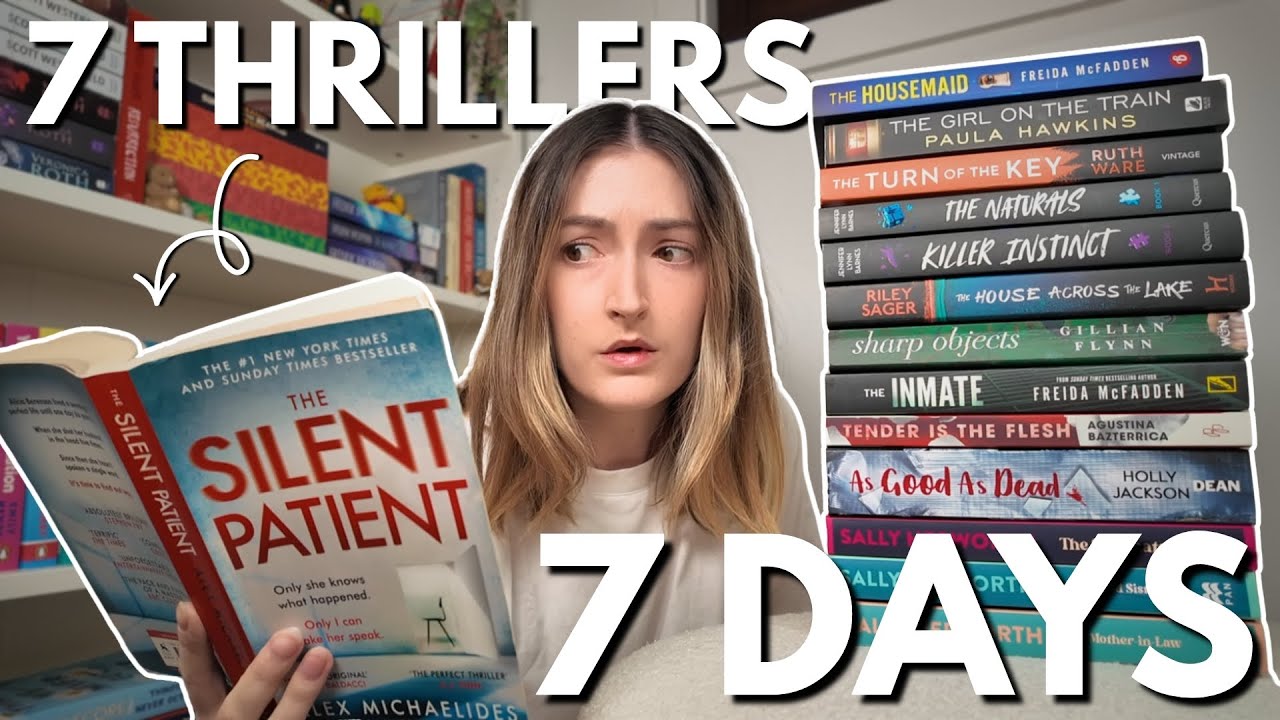 reading 7 thriller books in 7 days...