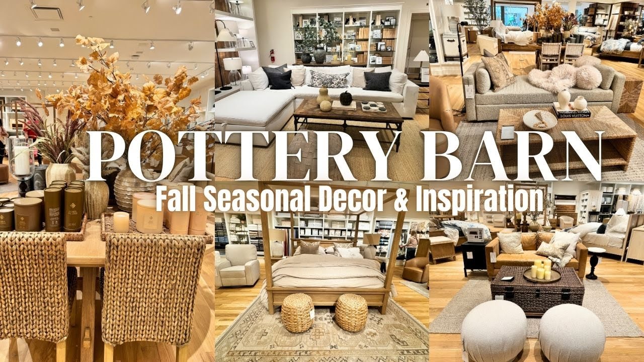 POTTERY BARN SHOP WITH ME | Pottery Barn Fall Home Decor Shopping
