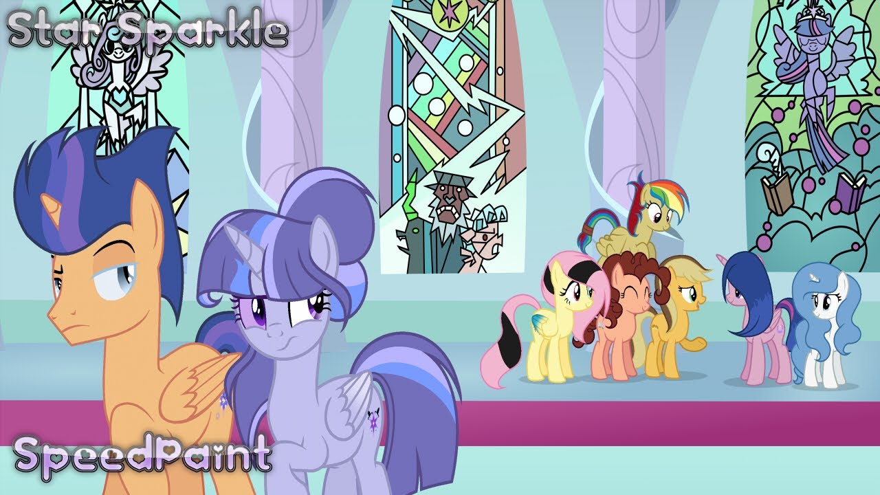 【MLP SPEEDPAINT】She is the prefer ever (Next Gen)(Base Edit)[The Birthday Chaos P2]