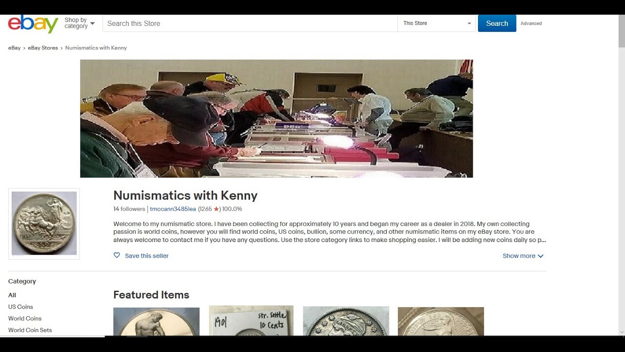 Announcing My Numismatics with Kenny eBay Store! - Numismatics with Kenny