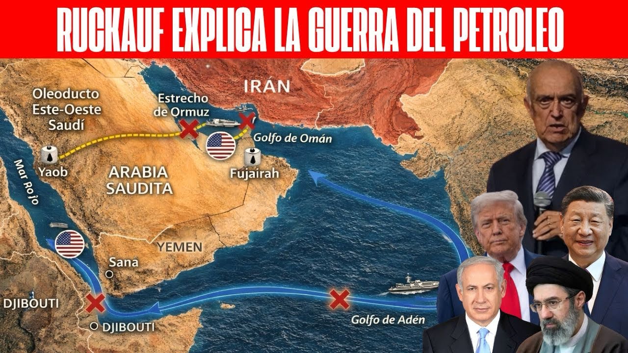 RUCKAUF EXPLICA LA GUERRA DEL PETRÓLEO 