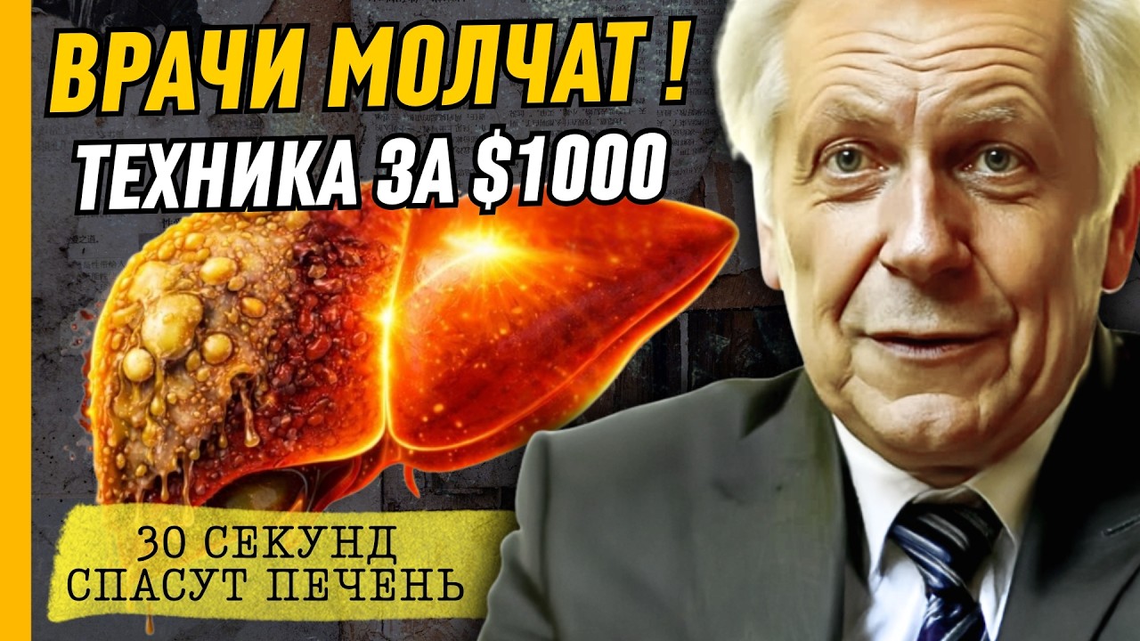 Врачи скрывают! Печень умрет через 2 года, но есть решение за 30 сек