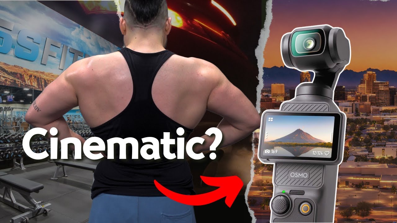 Osmo Pocket 3 | Cinematic Gym Vlog