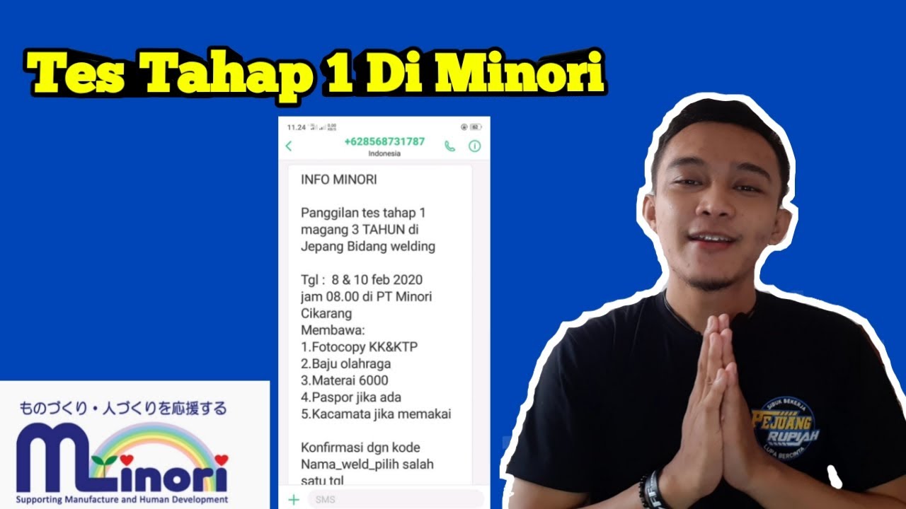 Tes Tahap 1 di Minori || Tipsnya gini...
