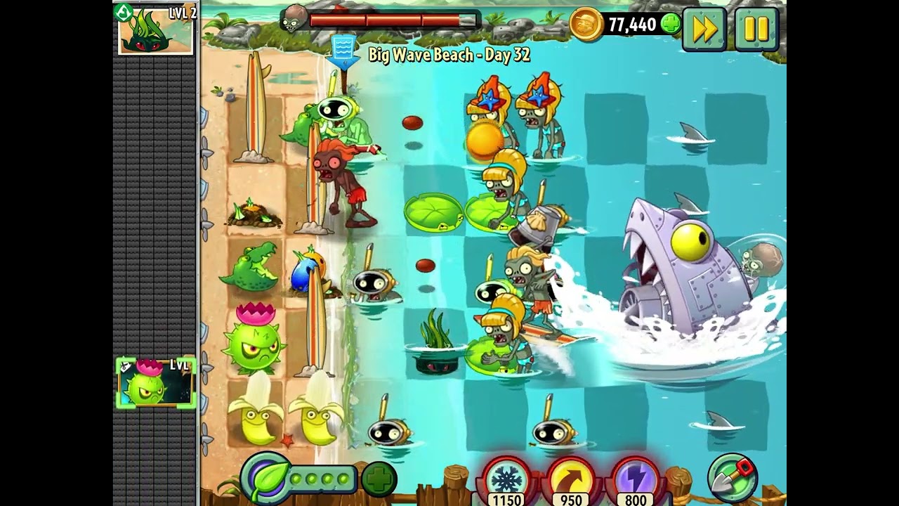 Big Wave Beach boss level/last level (1st New best)