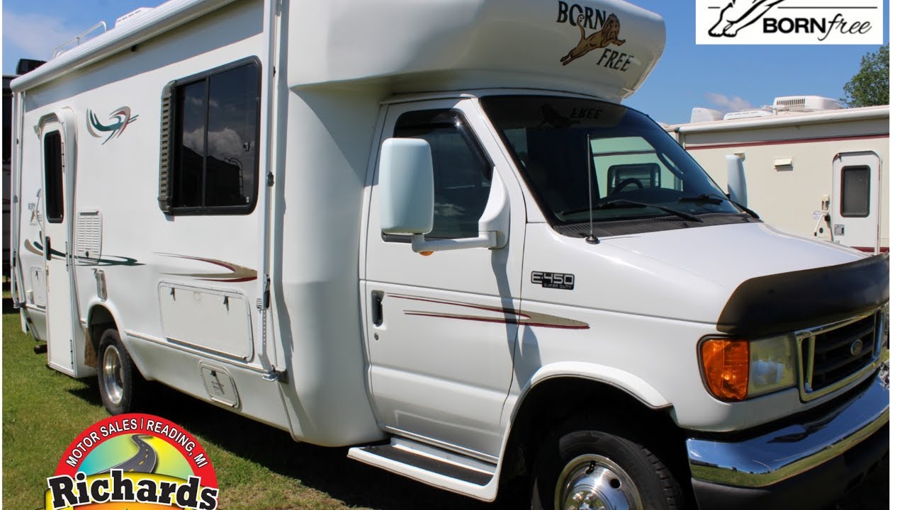 2005 BORN FREE 27 REAR BATH CLASS B