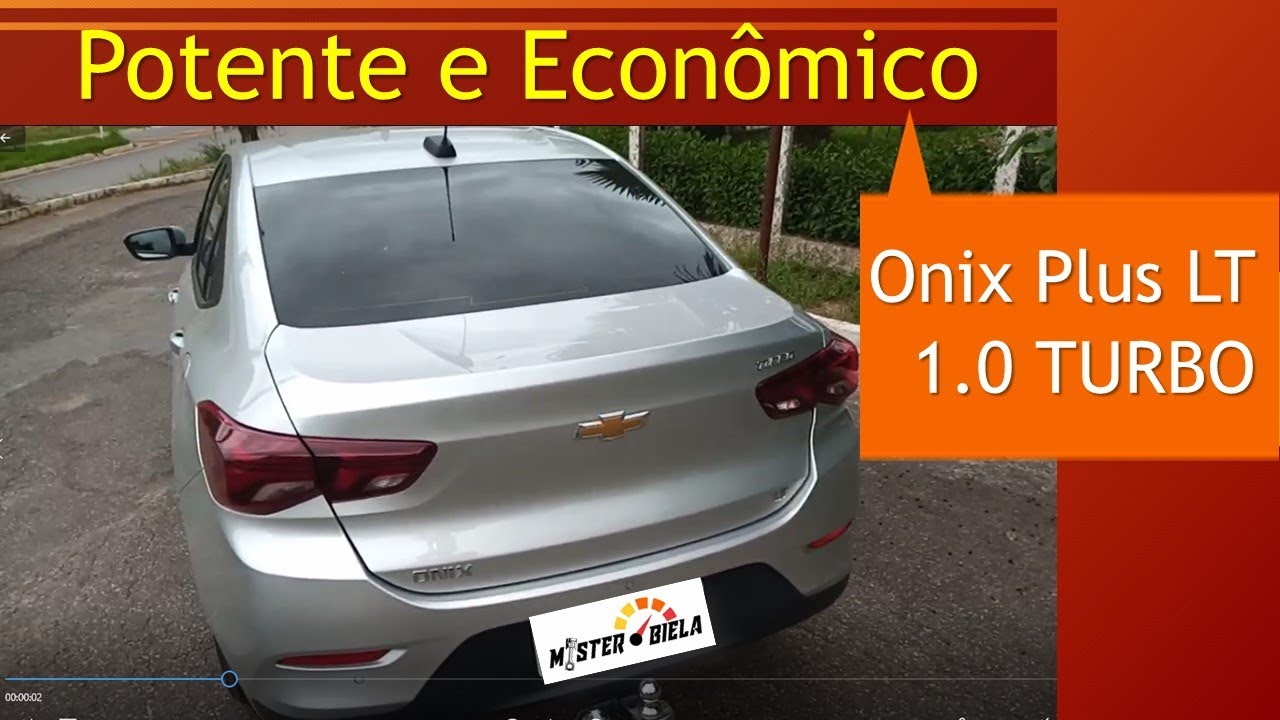 Chevrolet ONIX PLUS LT 1.0 TURBO AUTOMÁTICO- Custo benefício é com ele! Avaliação!!