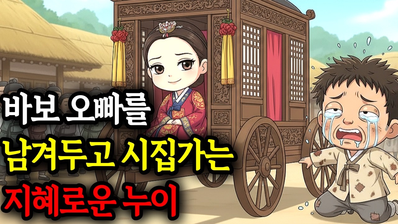 바보 오빠를 버리고 시집가는 지혜로운 누이 | 옛날이야기 | 야담 | 오디오북 | 민담
