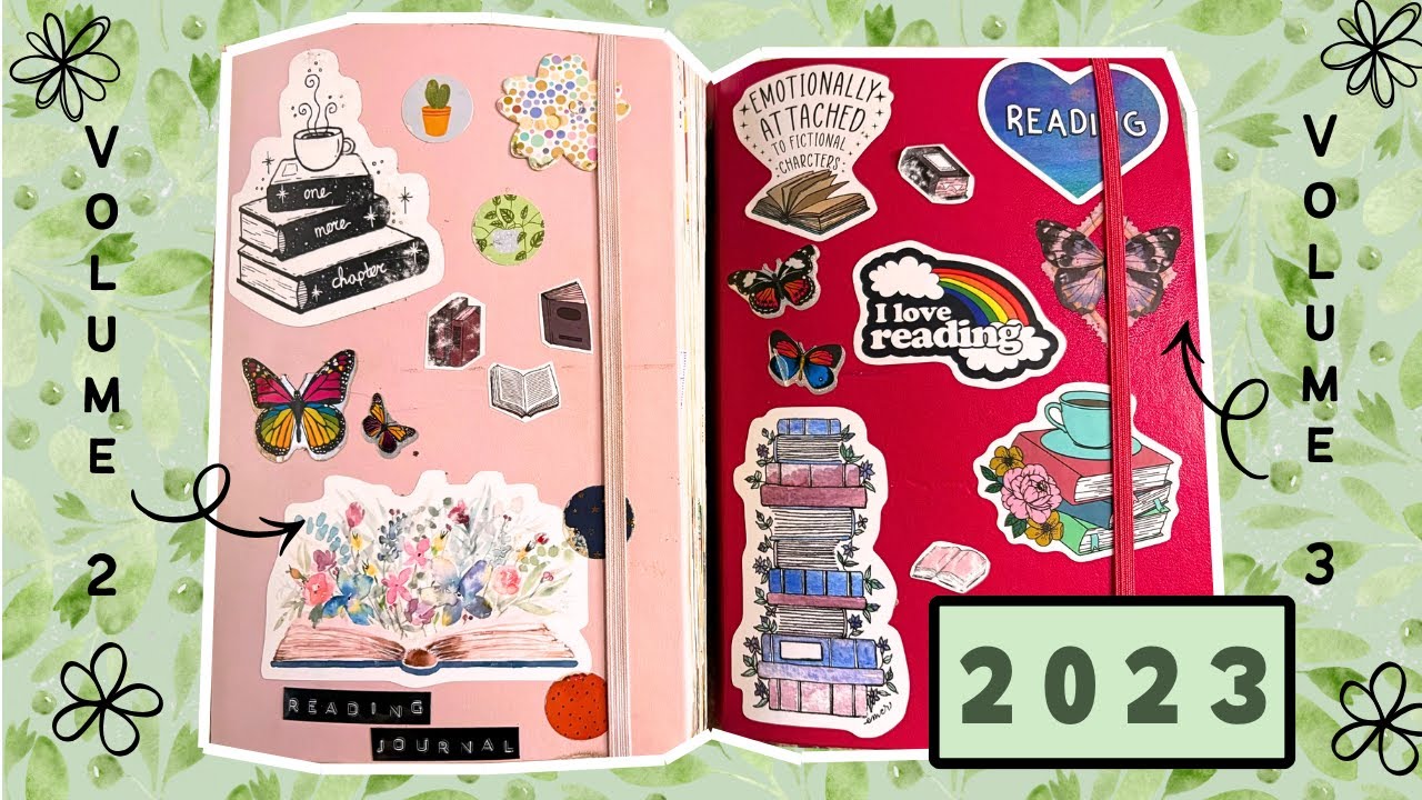 2023 Reading Journal Flip-through | what worked and what didn't 💥