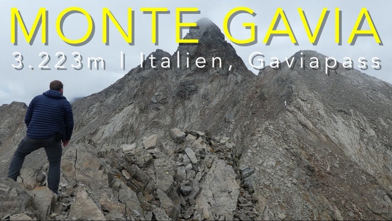 Monte Gavia, 3.223m, Angenehme Bergtour, Italien/Gaviapass