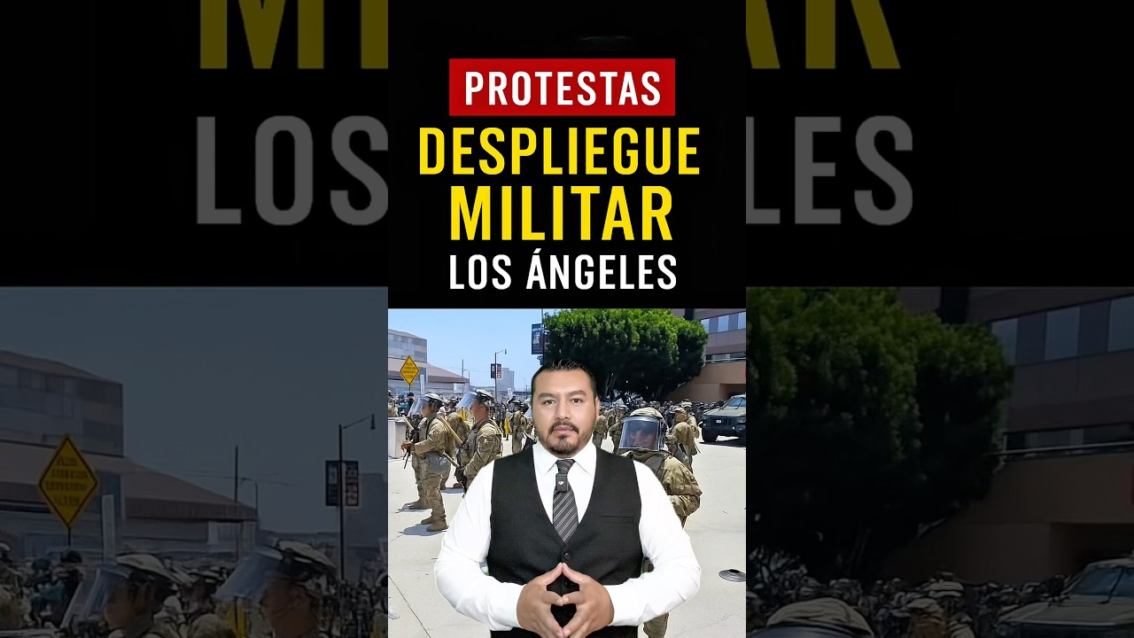 Caos en Los &Aacute;ngeles: Protestas y Despliegue Militar por Redadas ICE. #Protestas #Ice #Militares