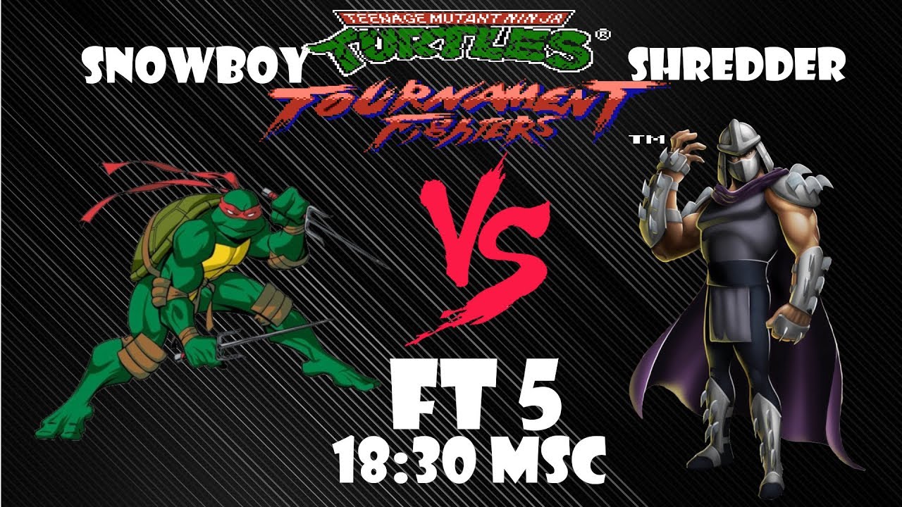 TMNT TF - FT 5, snowboy vs shredder (TOP-1)- рафаель против шреддера.