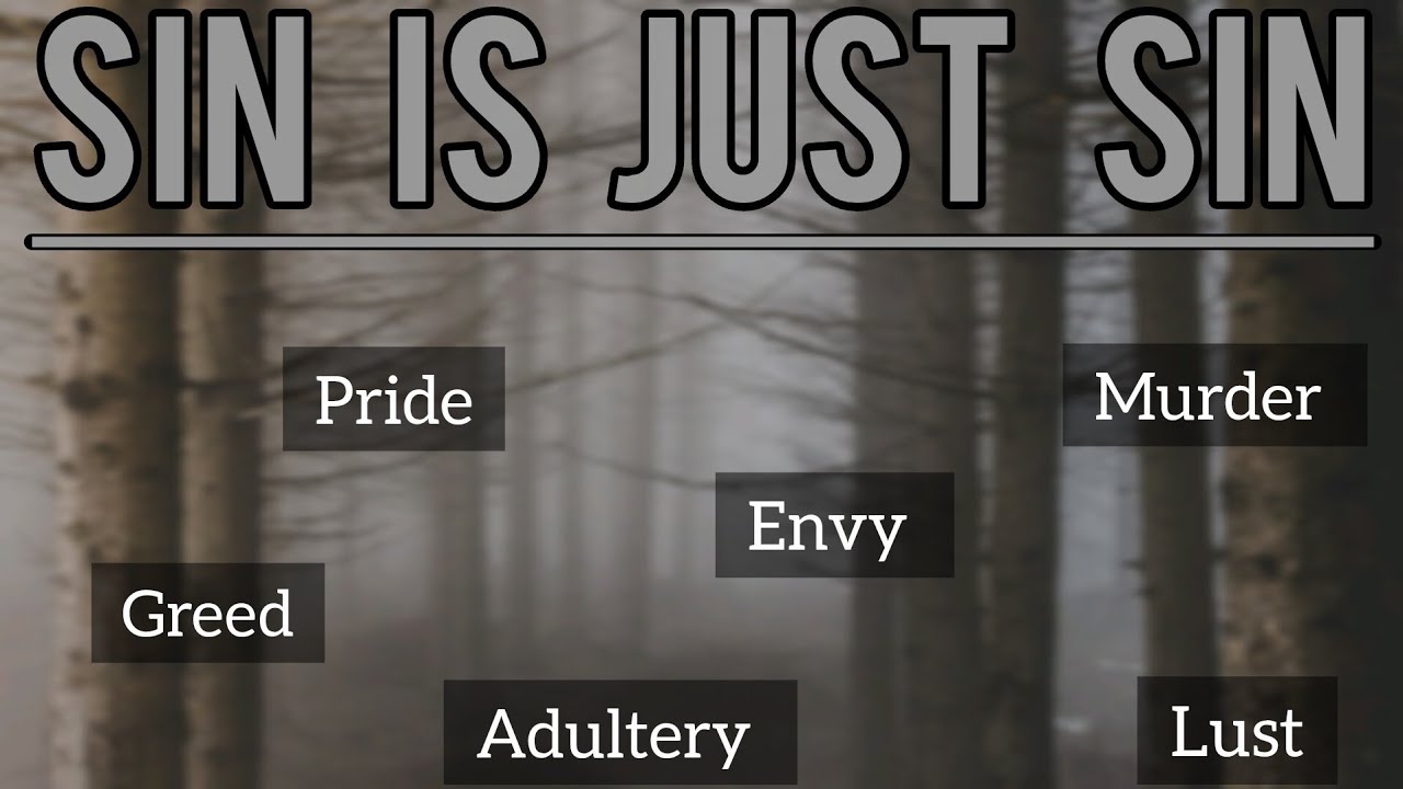 Does Sin Depend on a Circumstance? || Do We get a Pass just because we were Pushed to it?