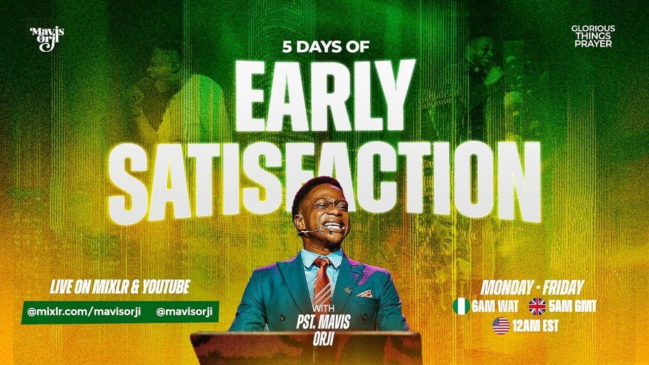 PST MAVIS ORJI | GLORIOUS THINGS PRAYER | 23RD JANUARY 2026