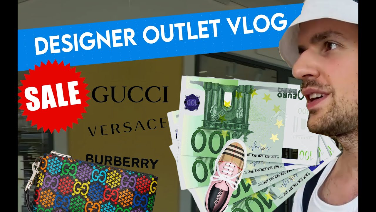 GUCCI ZA 100 EURO?! GUCCI, PRADA, VERSACE A BURBERRY OUTLET V RAKOUSKU +ADIDAS a NIKE FACTORY STORE!